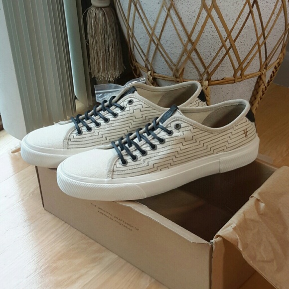 frye canvas sneakers